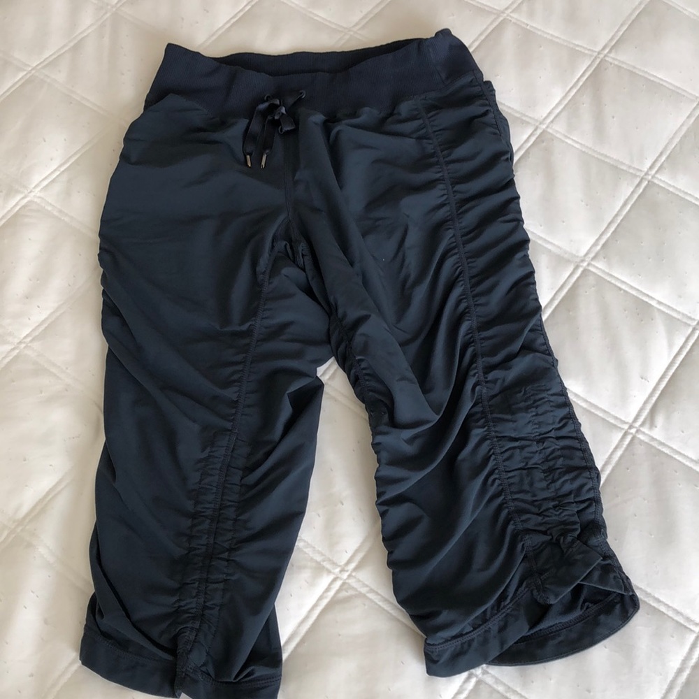 Zella blue workout capris